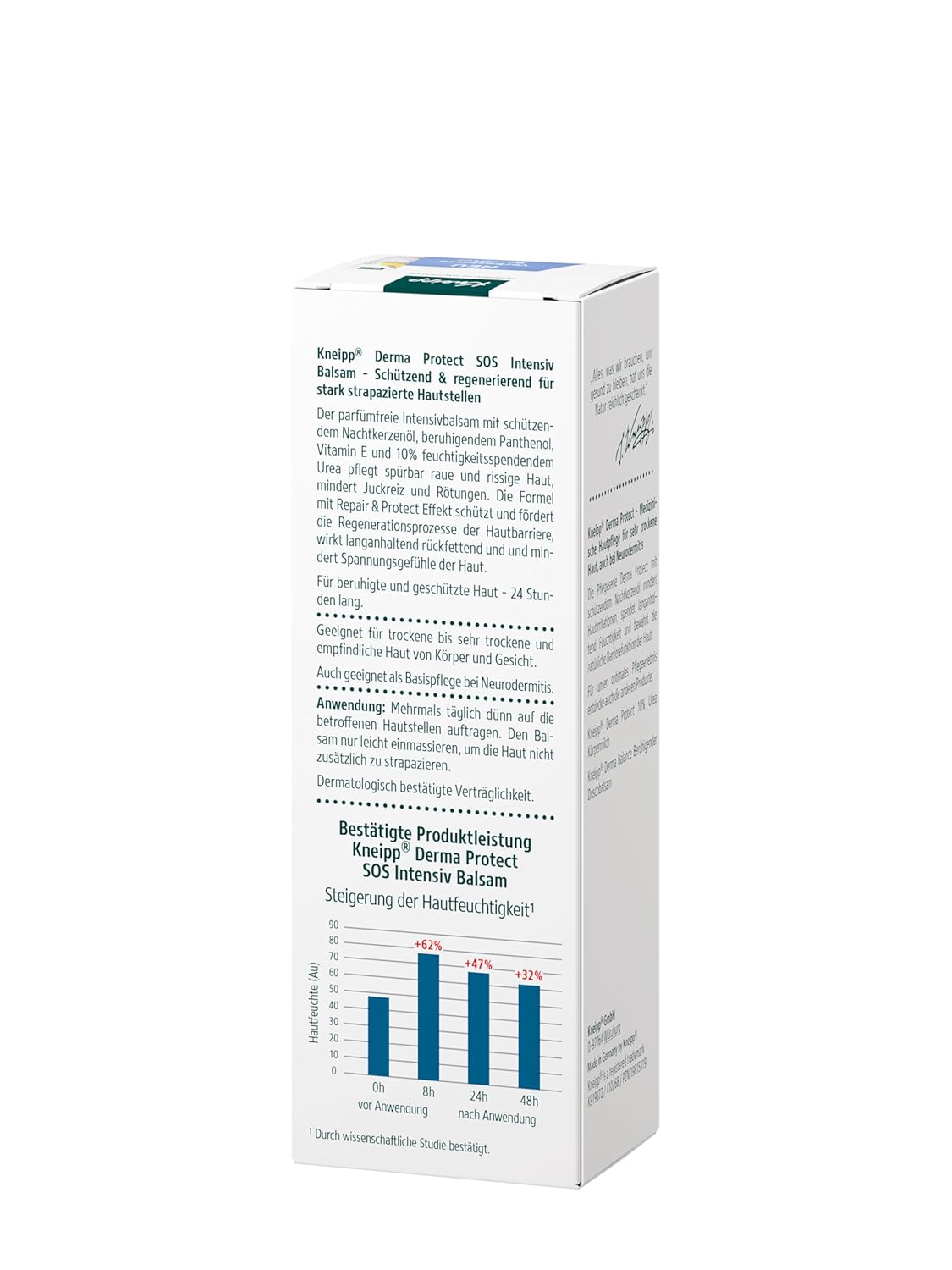 Thumbnail 4 de Kneipp DERMA PROTECT 10% UREA SOS Intensivbalsam mit Urea für sehr trockene Haut – 75 ml