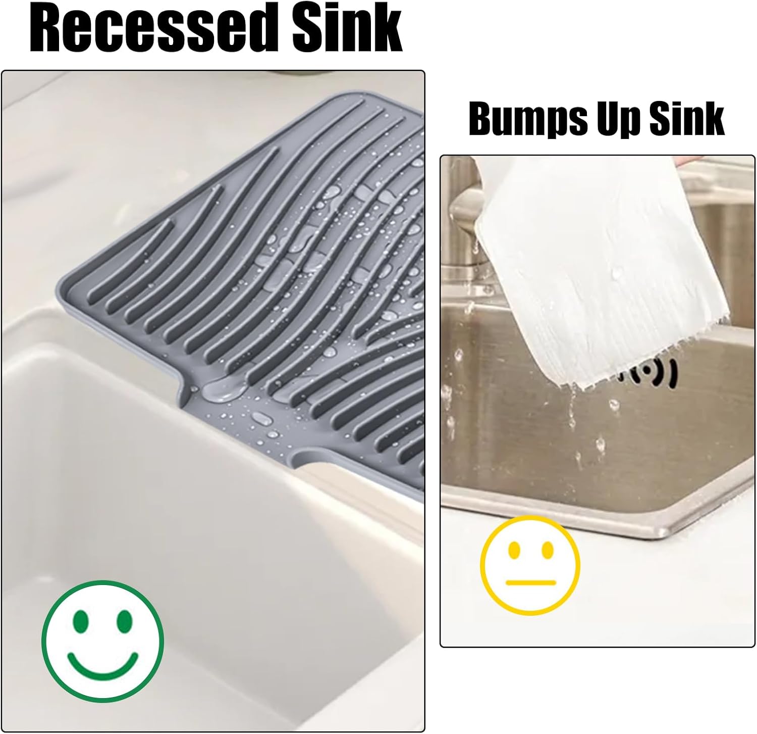 Thumbnail 6 de TIKNIK Silicone Dish Drying Mat 15.8" x 13" 🧽