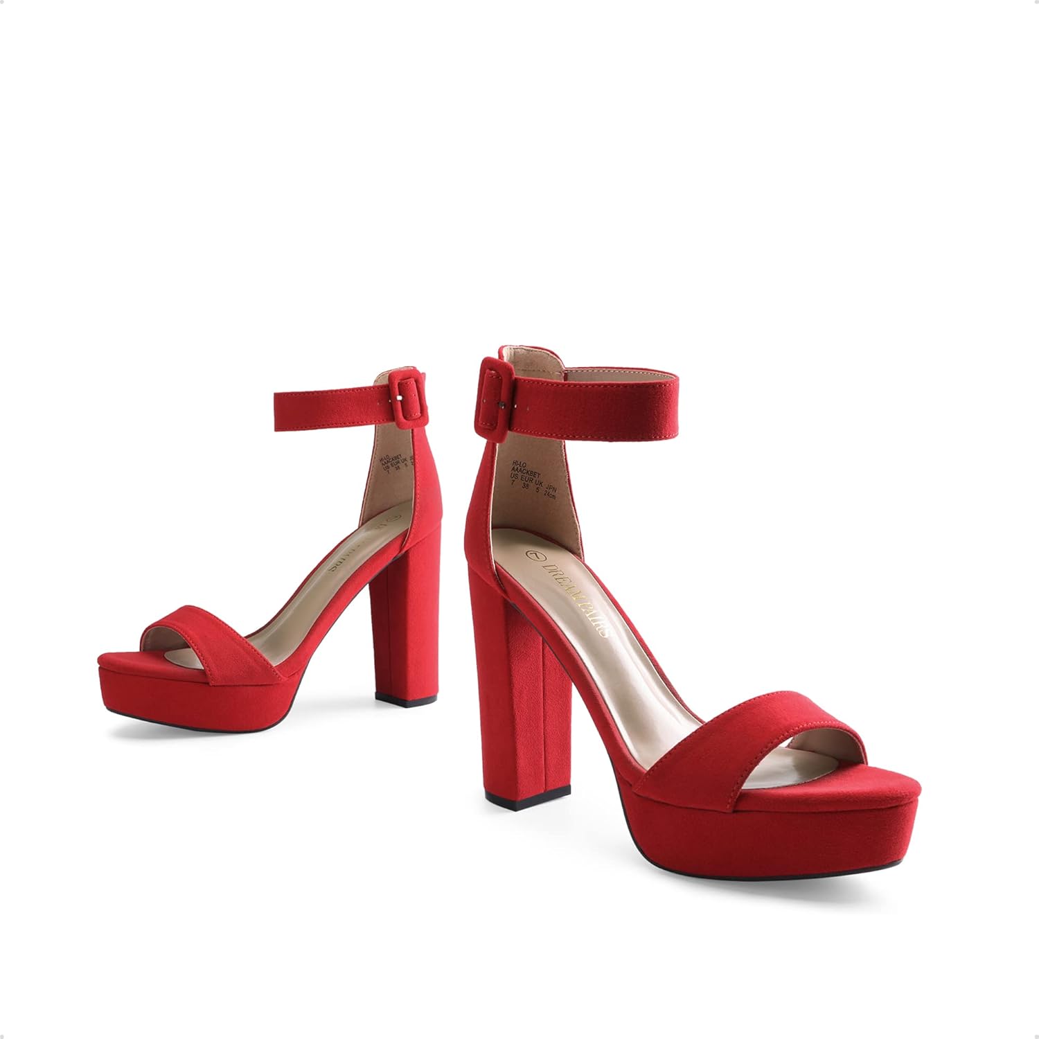 Thumbnail 4 de DREAM PAIRS Women’s Platform Heel Sandals Review