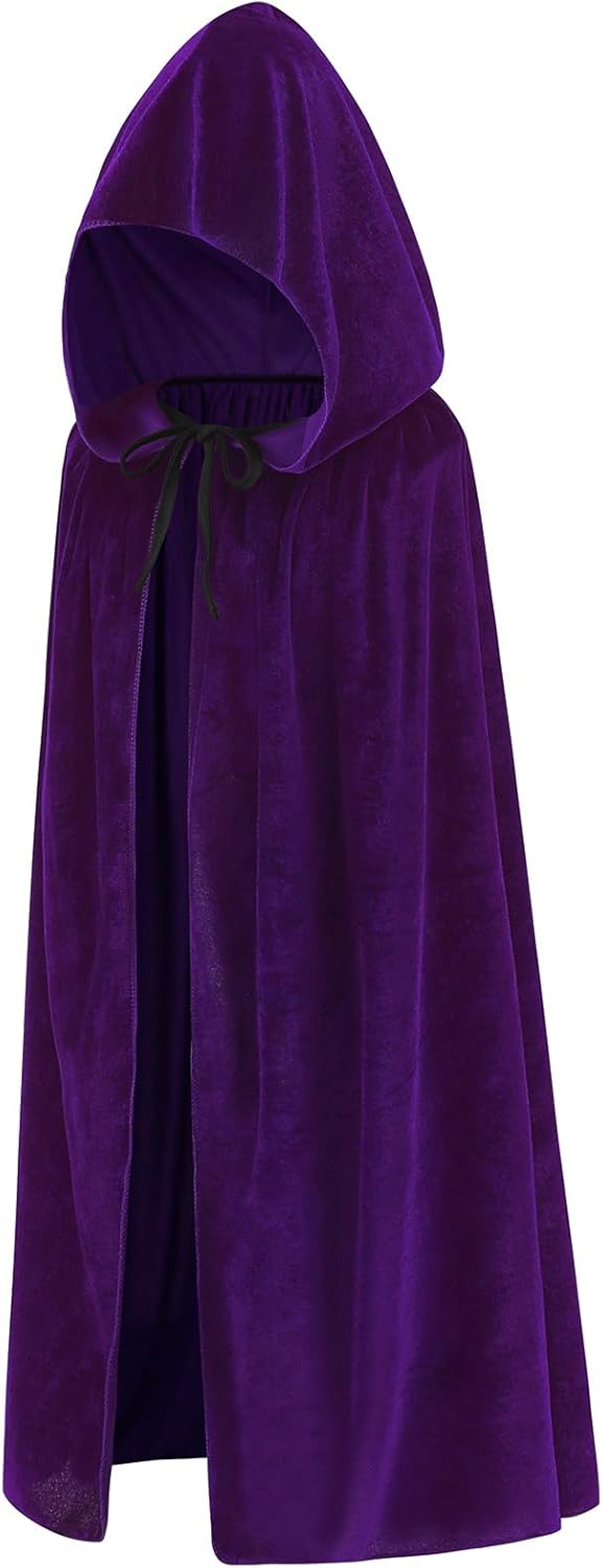Detalle 2 de maxToonrain Velvet Hooded Cape for Kids