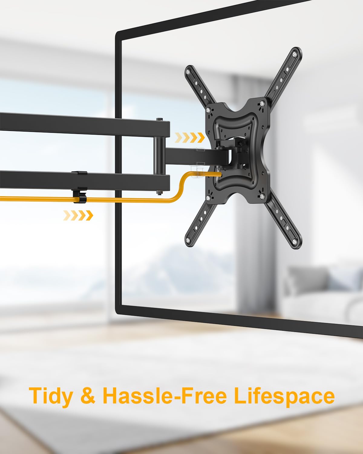 Thumbnail 3 de XVCAS Full Motion TV Wall Mount 55 in