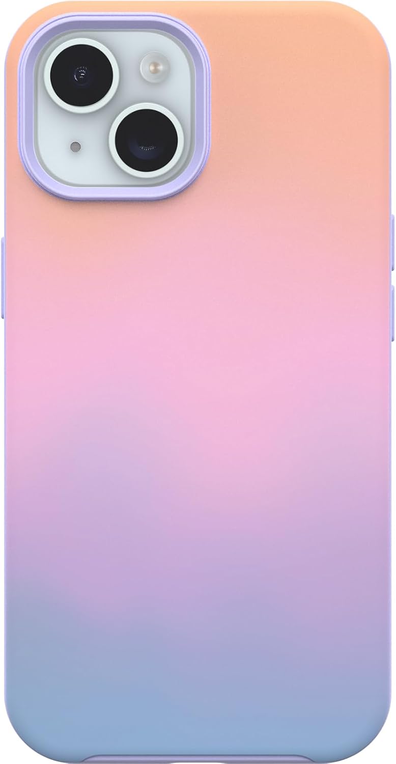 Detalle 2 de OtterBox Symmetry MagSafe Ombre para iPhone 16e, 15-13 💪