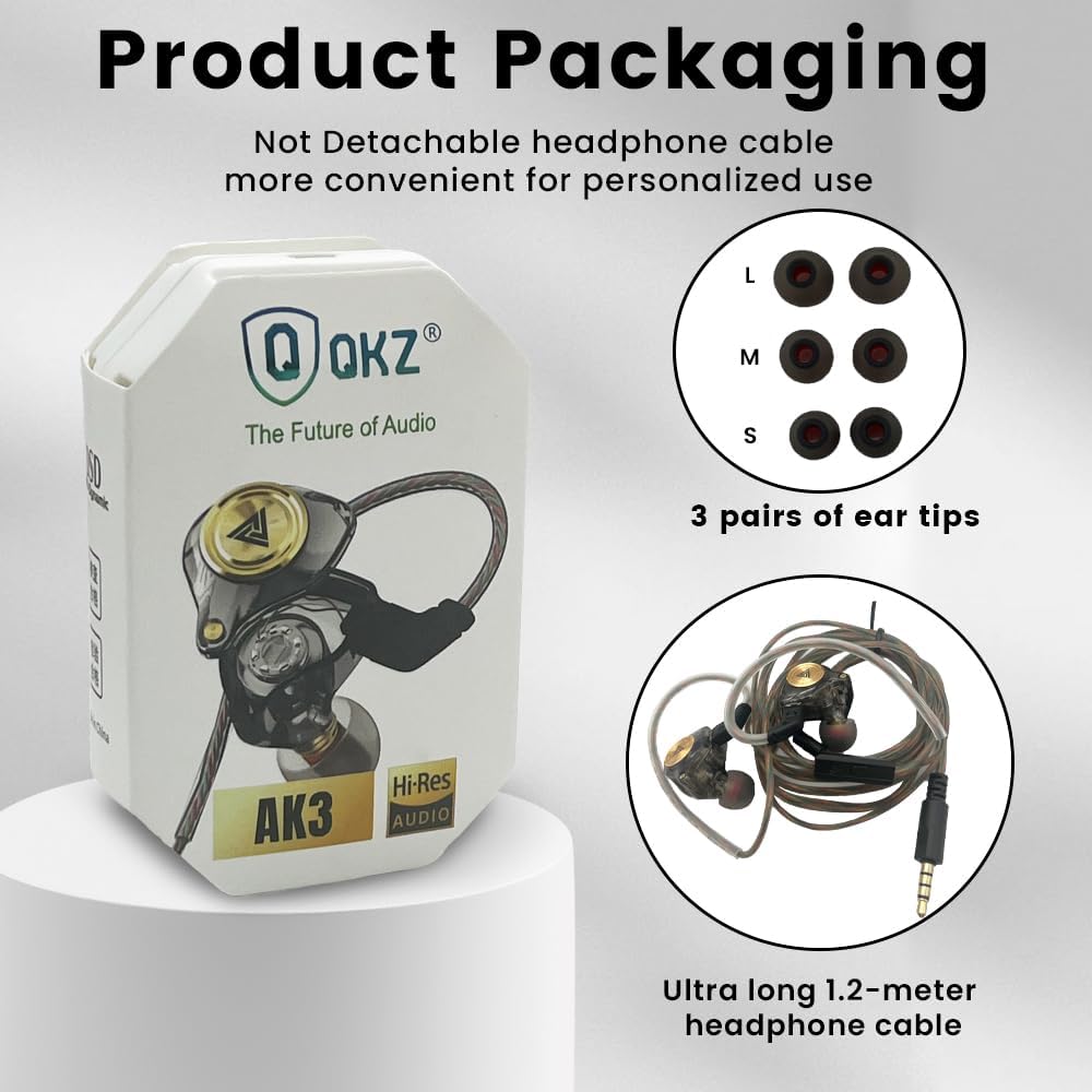 Thumbnail 6 de Yeabomy AK3FILE Wired Gaming Earbuds 10mm