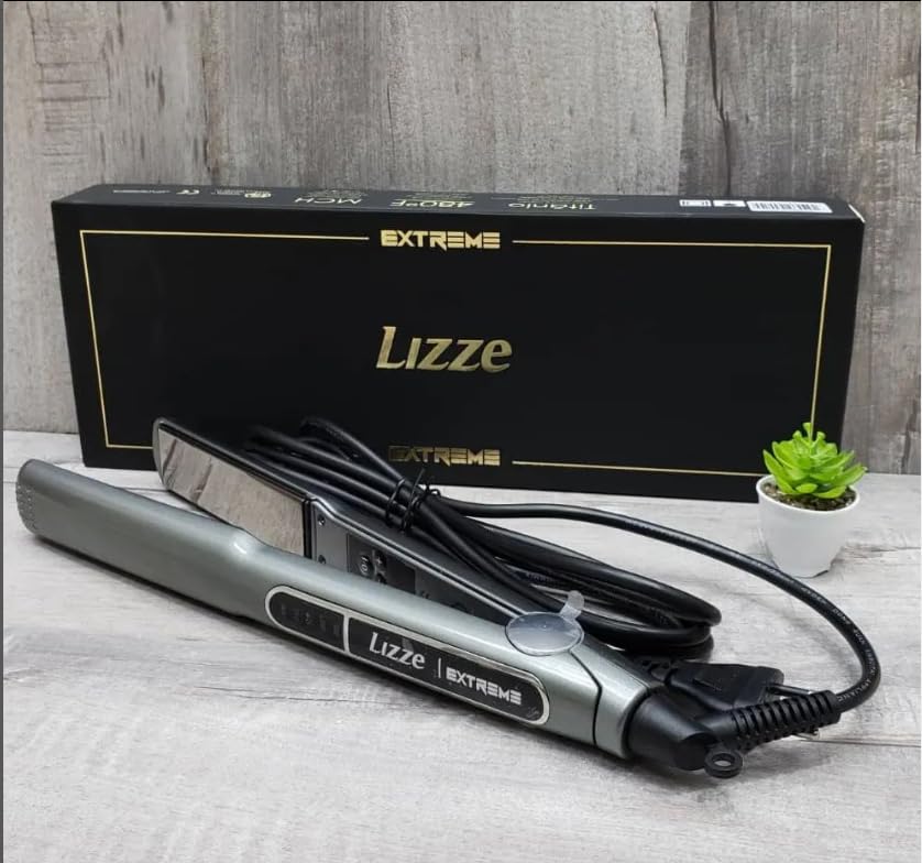 Detalle de Lizze Extreme Professional Hair Straightener with Nano Titanium Technology