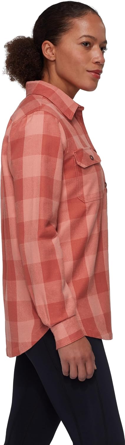 Detalle de Mammut Tamaro Longsleeve Shirt Women: camicia a manica lunga confortevole e versatile