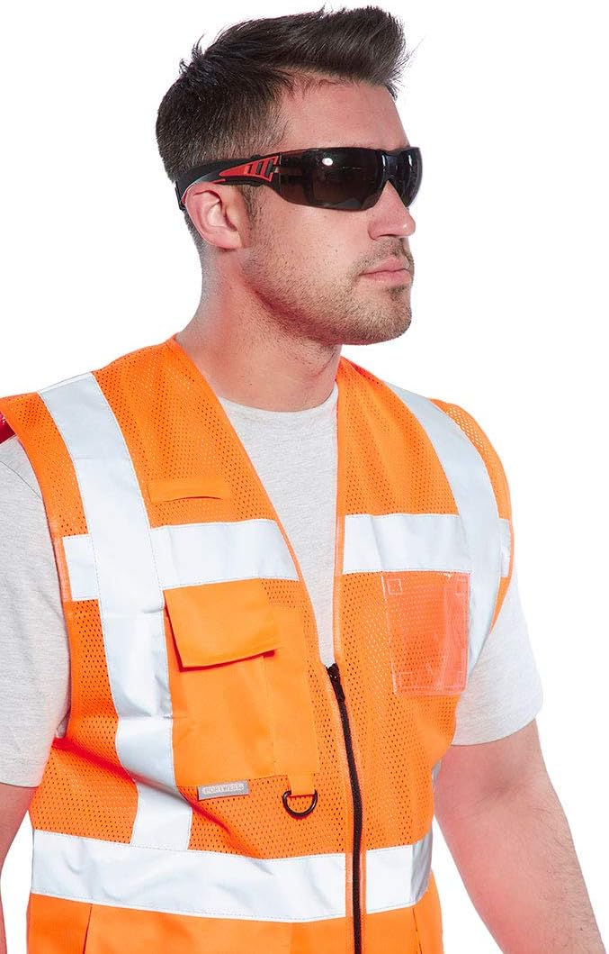 Detalle 2 de Portwest Lunettes Tech Look Plus fumé PS11SKR