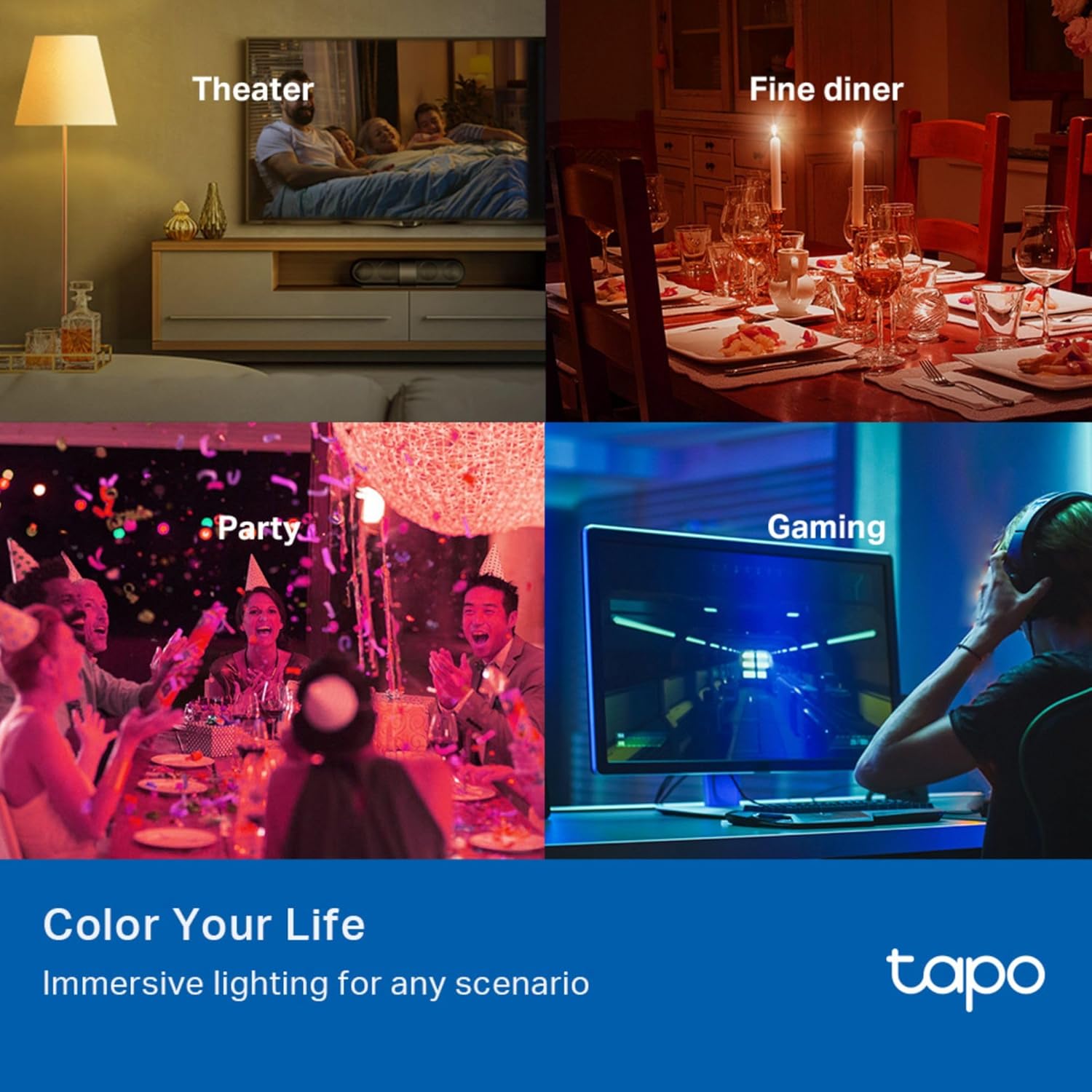 Thumbnail 6 de Tapo L510B 8.3W B22 smart bulb (2‑pack)