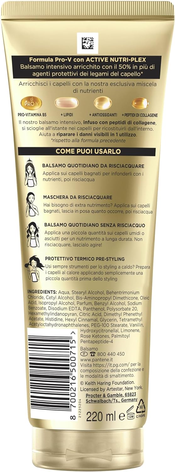 Thumbnail 6 de Pantene X Keith Haring Edizione Speciale: kit regalo per capelli secchi e danneggiati (Shampoo 250 ml, Balsamo 220 ml, Maschera 300 ml)