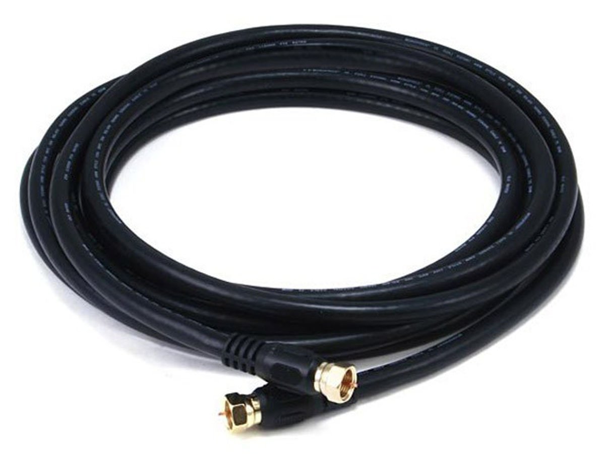 Thumbnail 5 de Monoprice RG6 Quad Shield Coaxial Cable 25 ft