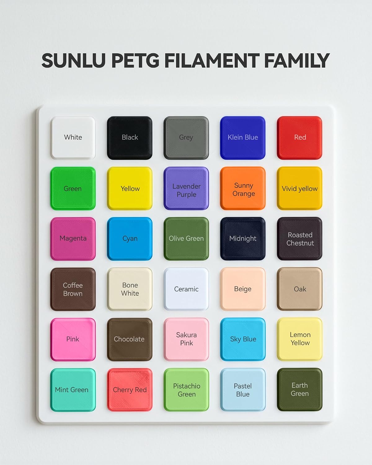 Thumbnail 5 de SUNLU 4KG PETG Filament 1.75mm Bundle – 4 Rolls, High Toughness & Heat Resistance