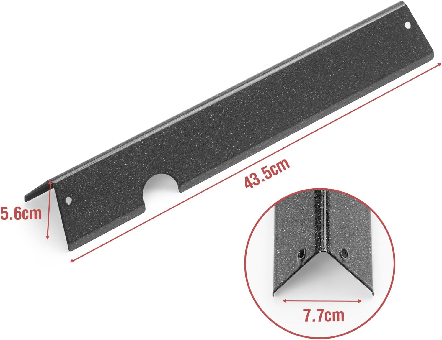 Detalle 2 de 66032 Flavorizer Bars für Weber Genesis II/LX 300 Serie – 43,4 cm Ersatzset (5 Stück)