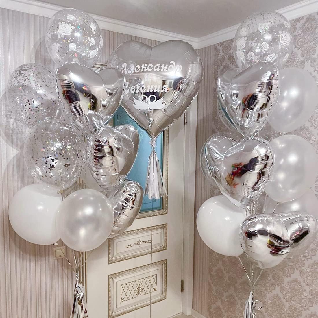 Thumbnail 3 de Ballons cœur or 20 pièces 🎈