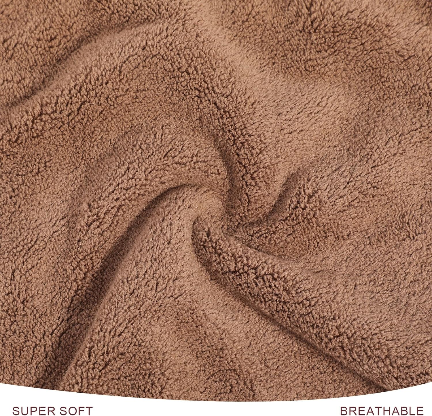 Detalle de PHOGARY PSK6-6 Microfibre Face Cloth herbruikbare microvezel gezichtsdoeken, 6 stuks