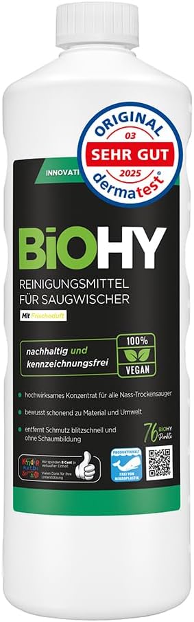 BIOHY Reinigungsmittel 1 l für Saugwischer