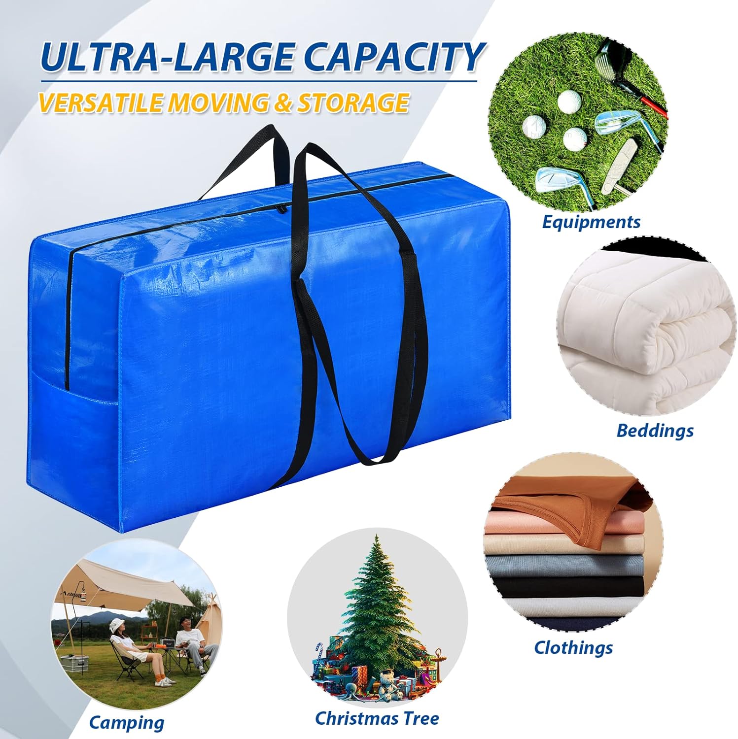 Thumbnail 4 de 57 Gallon Extra Large Storage Bags 42x23x13.5in 2PK