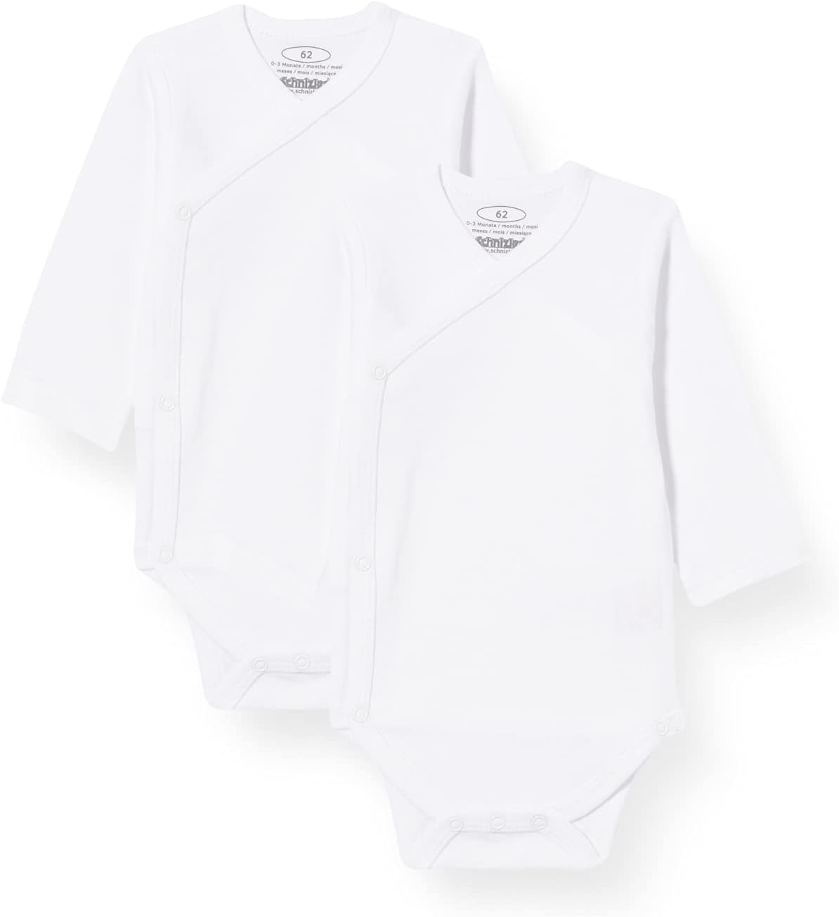Detalle de Playshoes Wickelbody Ringel Capo d'Abbigliamento - confezione da 2 body avvolgenti per neonati prematuri