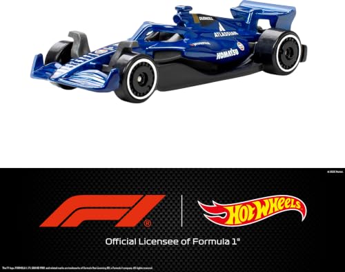 Detalle de Hot Wheels 1:64 Scale 5-Pack Formula 1 Die-Cast Cars