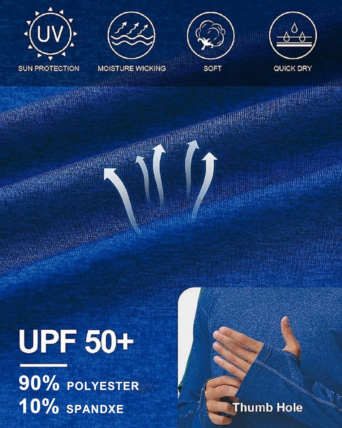 Detalle 2 de Roadbox Mens UPF 50+ Fishing Shirt