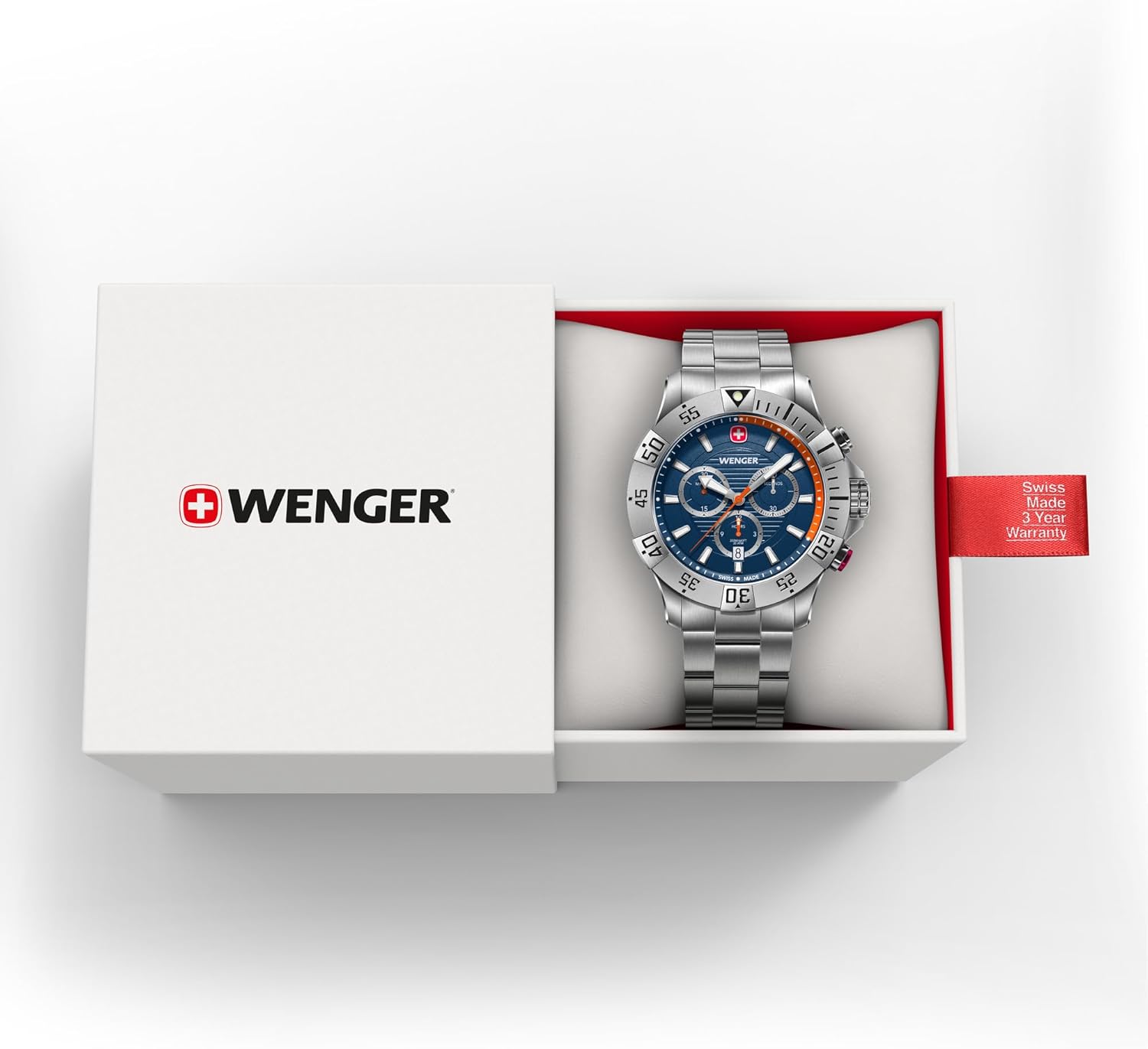 Thumbnail 2 de WENGER Seaforce Chrono – Montre pour Homme, Ø 43 mm, Swiss Made, Étanche 200 m