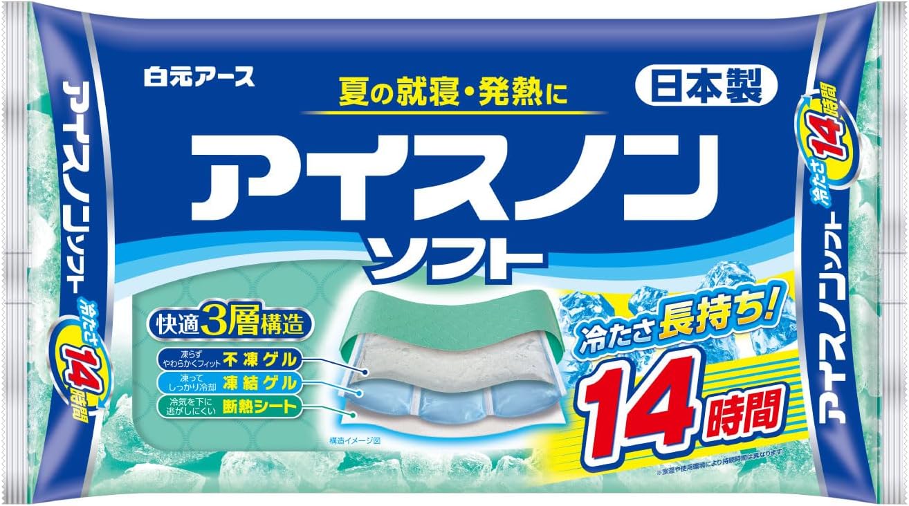 Thumbnail 6 de アイスノン 冷却シート レギュラーサイズ 72枚入 約10時間冷たさ持続