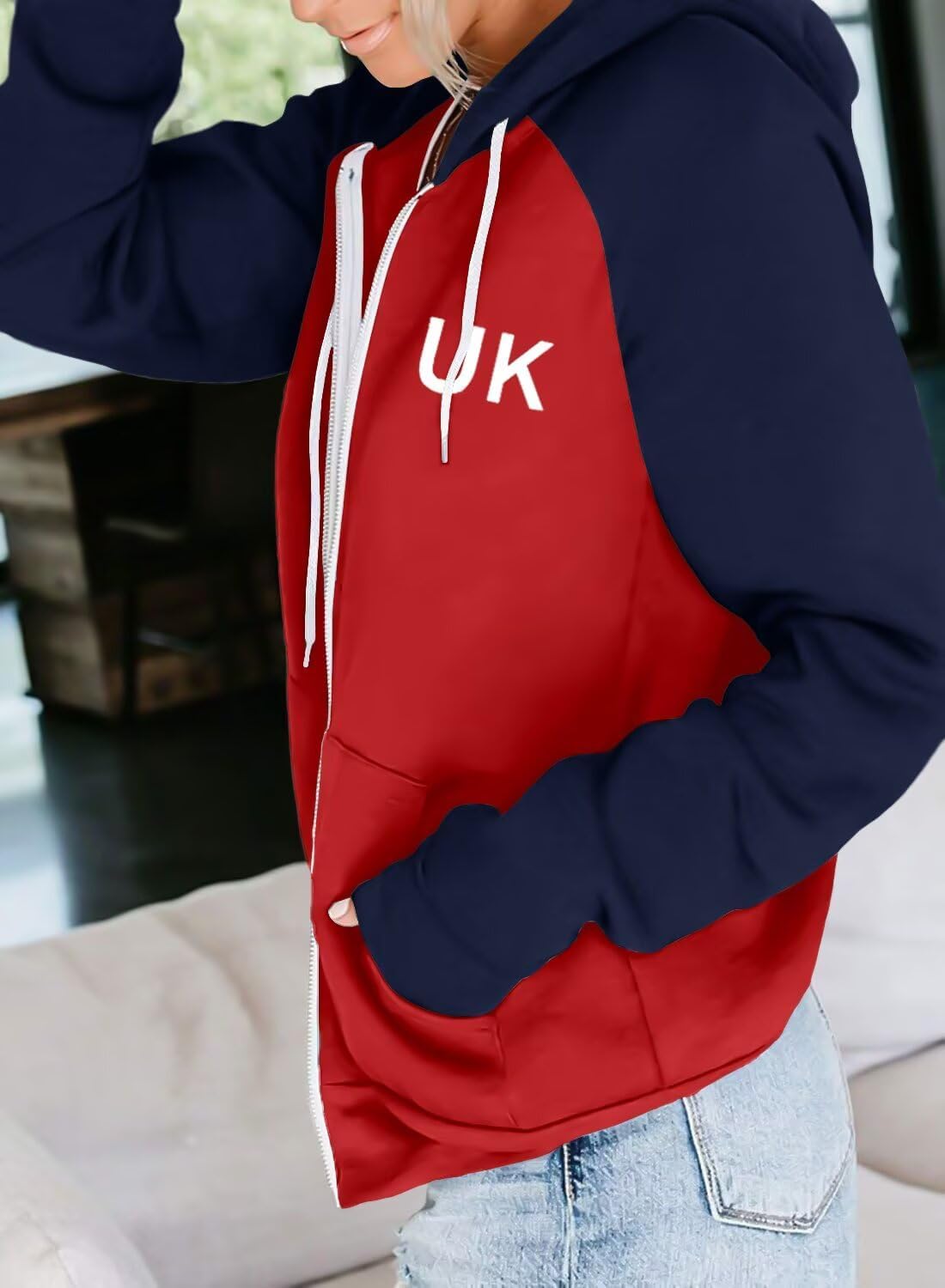Detalle 2 de LACOZY Zip Up Hoodie Jacket