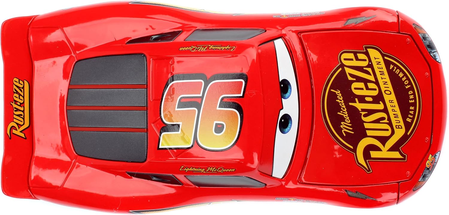 Detalle 2 de Jada 99751 ライトニング・マックィーン 1:24 ダイキャストカー タイヤラック付き
