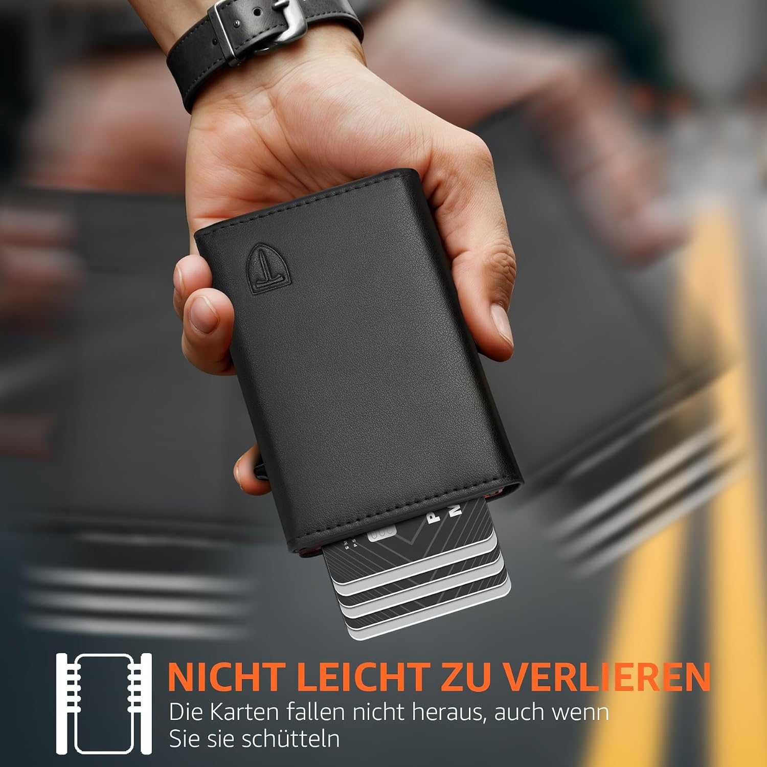 Detalle 2 de TEEHON Smart Wallet 3.0 Geldbörse mit RFID