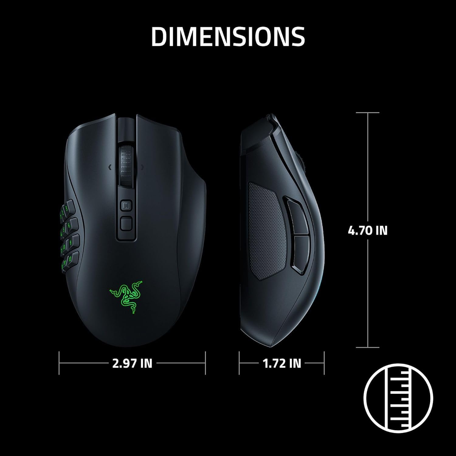 Thumbnail 6 de Razer Naga V2 Pro Wireless Mouse with 19+ Buttons ⚡