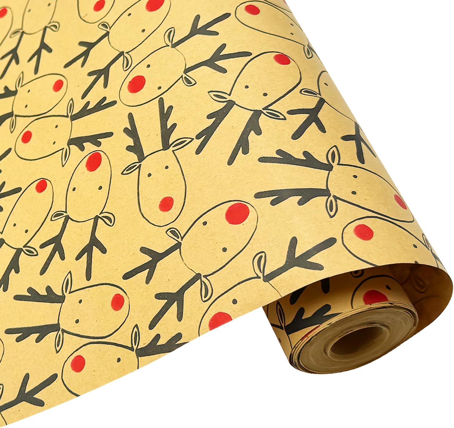 Detalle 2 de Recyclable Blue Star Kraft Paper Roll 43cm