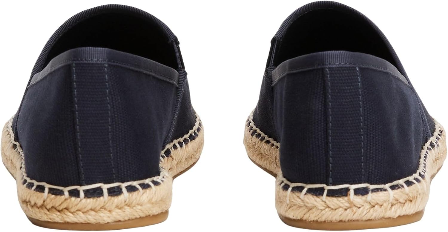 Detalle de Tommy Hilfiger Women’s Flag Canvas Espadrilles with Logo