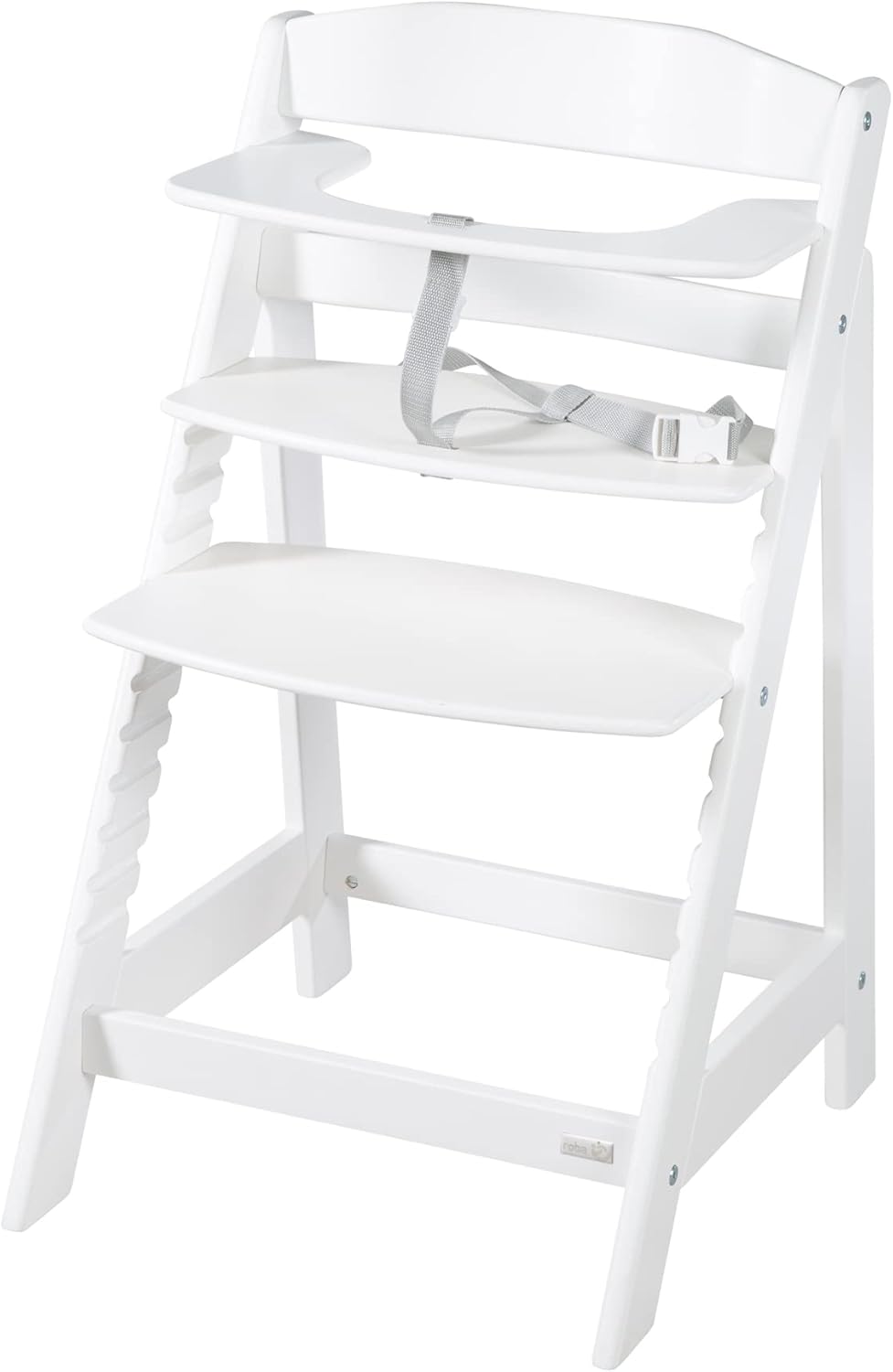 Detalle 2 de roba Chaise Haute Évolutive en Bois Naturel 2 en 1 Sit Up Flex – Hauteur Réglable