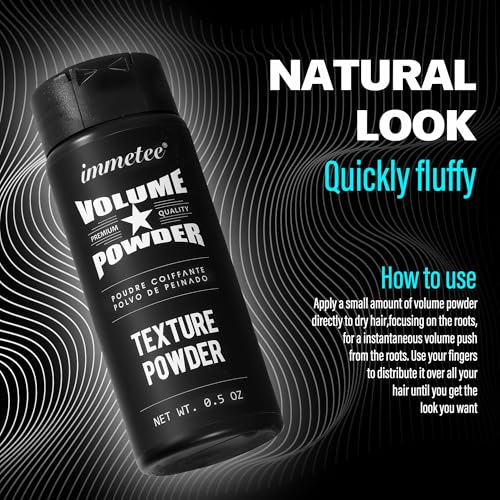 Thumbnail 7 de immetee Texture Powder, Poudre Coiffante pour Homme – volume et texture longue durée