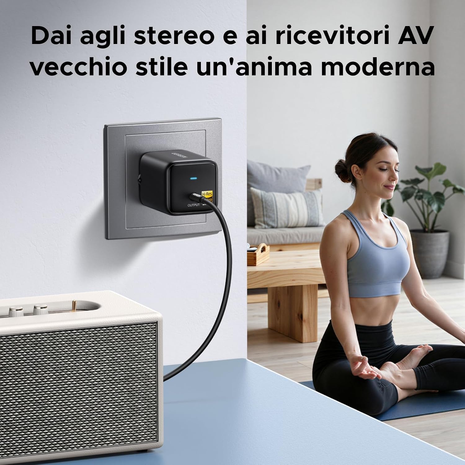 Thumbnail 2 de UGREEN Ricevitore Bluetooth 6.0 con LDAC per uscita 3,5 mm Hi-Res