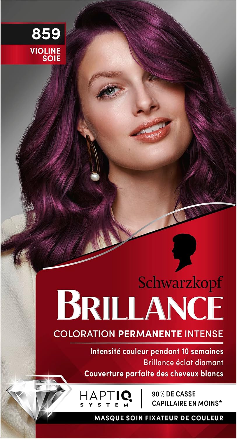 Detalle 2 de Schwarzkopf Brillance Violine Soie 859 10 semaines đâ