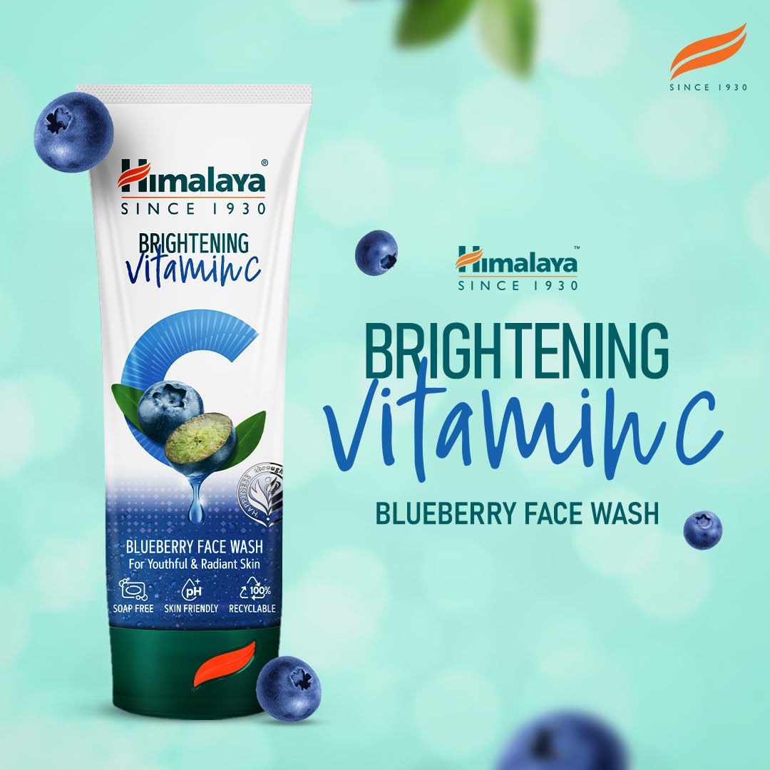 Detalle de Himalaya Lavaggio viso illuminante con vitamina C al mirtillo – 100 ml