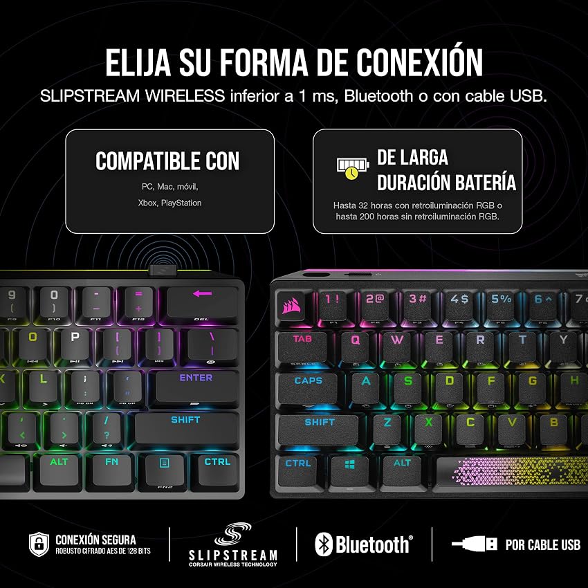 Thumbnail 3 de Corsair K70 PRO MINI WIRELESS RGB - Teclado Mecánico Gaming