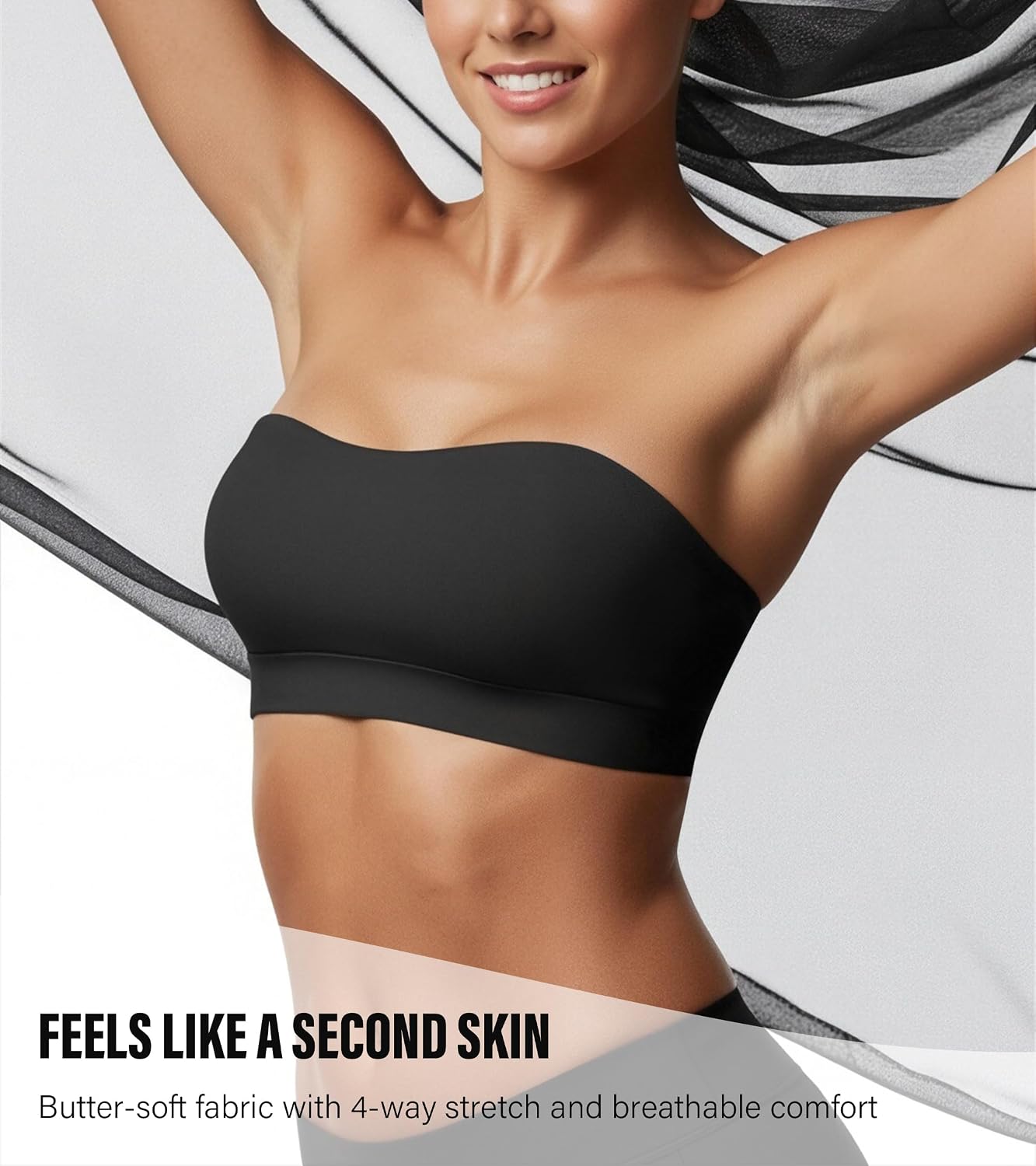 Thumbnail 3 de DEANGELMON strapless bandeau bra with push up