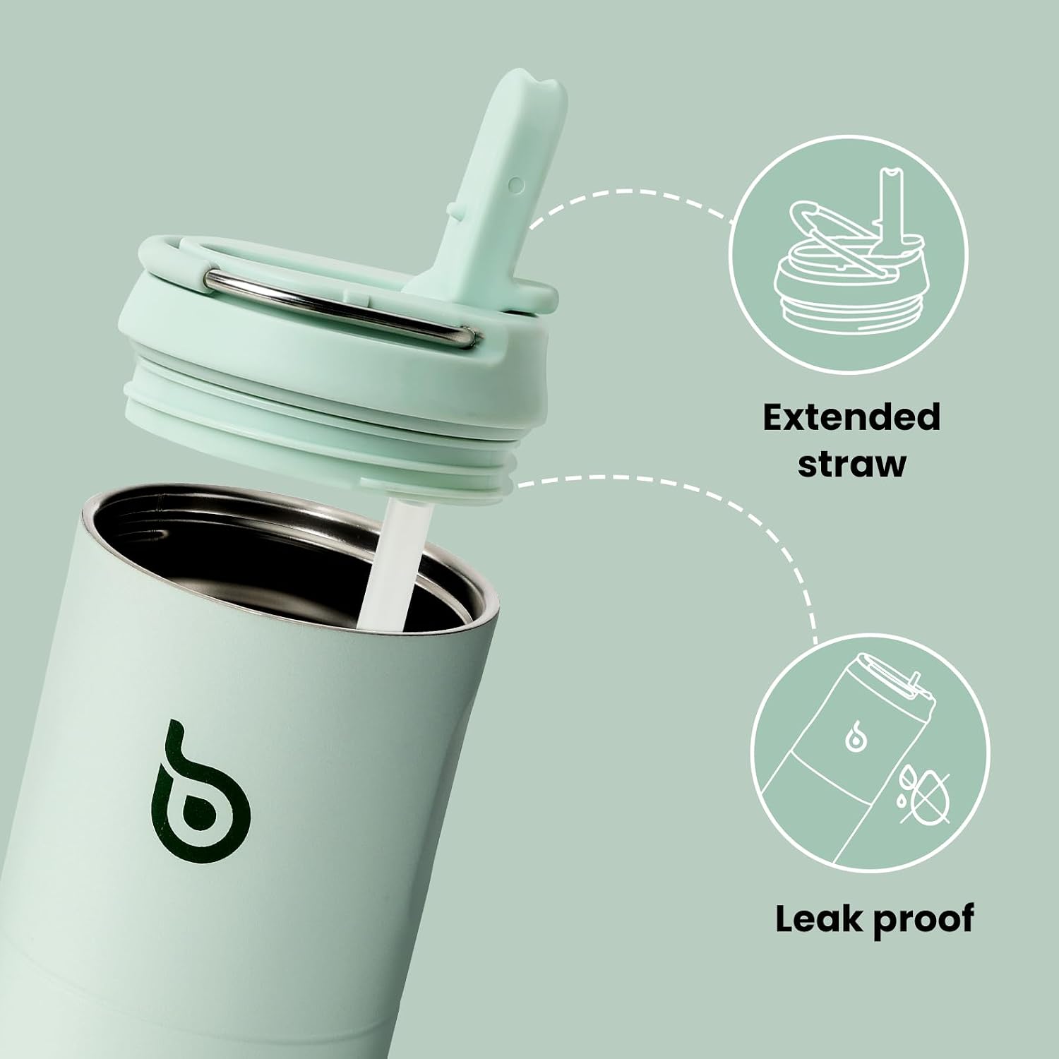 Detalle 2 de BOTTLE BOTTLE Borraccia termica sportiva 700 ml 💧