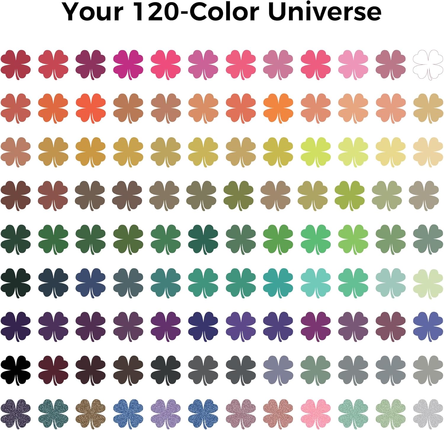 Thumbnail 1 de 120 Colour Acrylic Marker Pens – Dual Tip Fast-Dry & Water-Based Paint Pens for Rock, Wood, Canvas & Ceramic