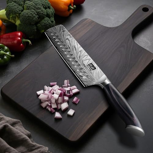 Thumbnail 8 de SHAN ZU Nakiri 18 cm, acero en polvo, 63 HRC 🔪
