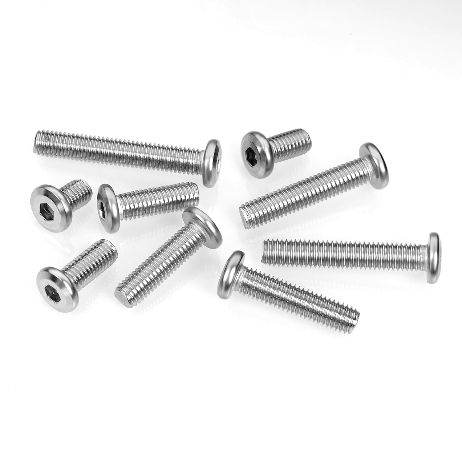 Thumbnail 5 de M8 x16 mm Flachkopfschrauben 20er Set