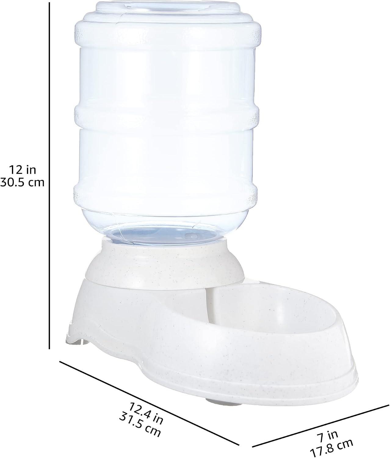 Thumbnail 6 de Amazon Basics Dog and Cat Water Feeder (Small, 1 Gallon) – Transparent