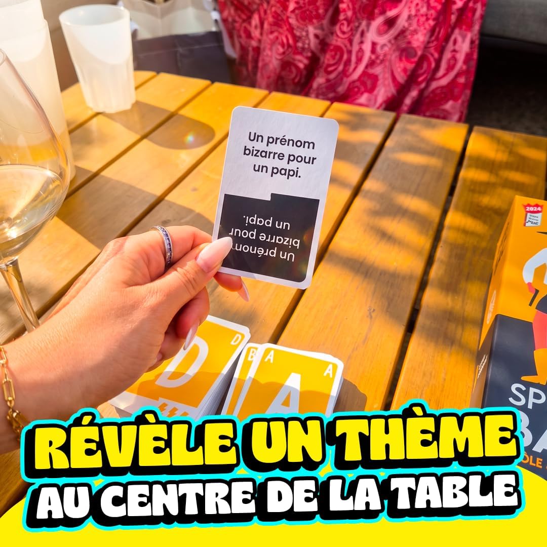 Detalle de Pixiegames party game Speed Bac Jaune