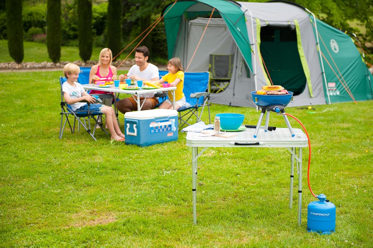 Thumbnail 6 de Campingaz Party Grill 400 fornello: barbecue a gas portatile con accensione piezoelettrica