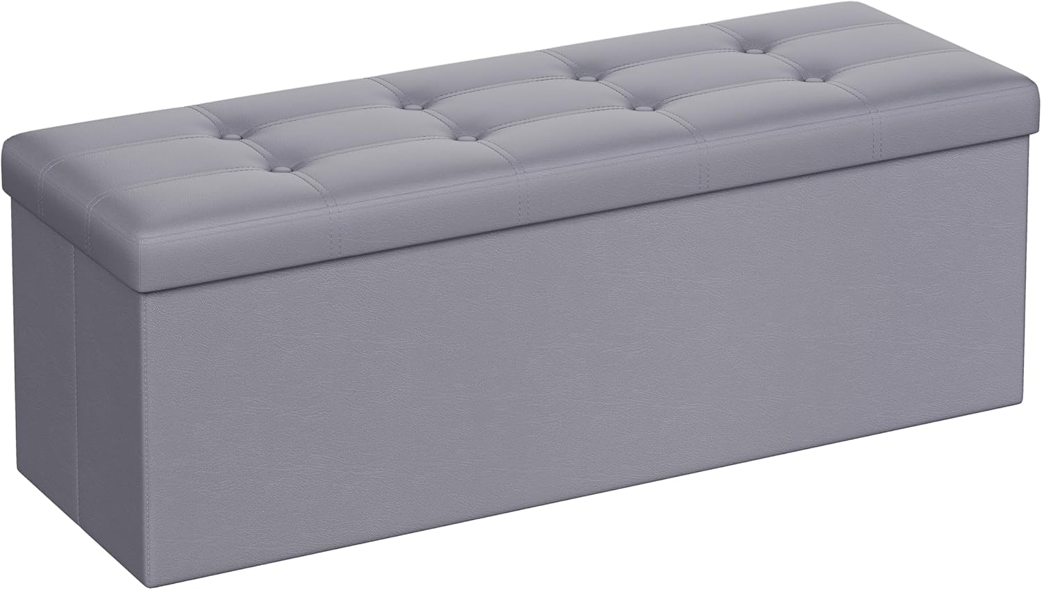 Detalle de SONGMICS Storage Ottoman Bench, 43.3-Inch
