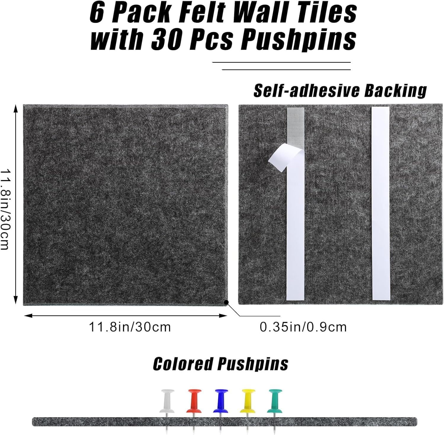 Thumbnail 1 de Large cork board 36 x 24 felt tiles