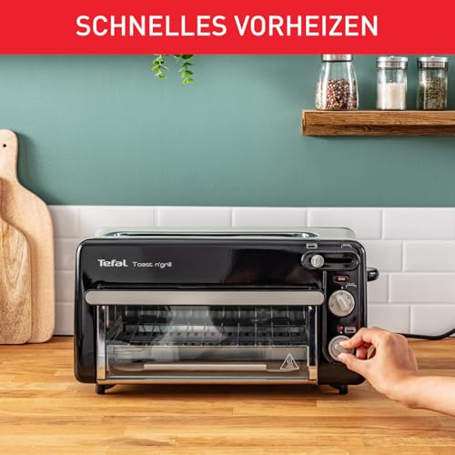 Thumbnail 3 de Tefal RETRO Toast n’ Grill – 2-in-1 Toaster und Mini-Backofen TL6008