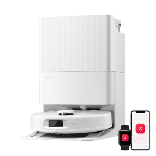 Detalle de roborock Qrevo S Pro: Robot Aspirapolvere Lavapavimenti con Lavaggio Panno a 75°C