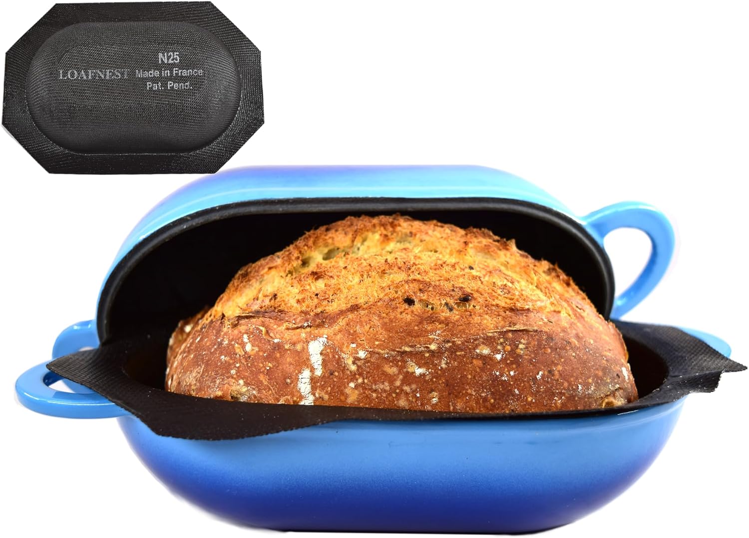 LoafNest No-Knead Bread Kit with 2 qt 🍞