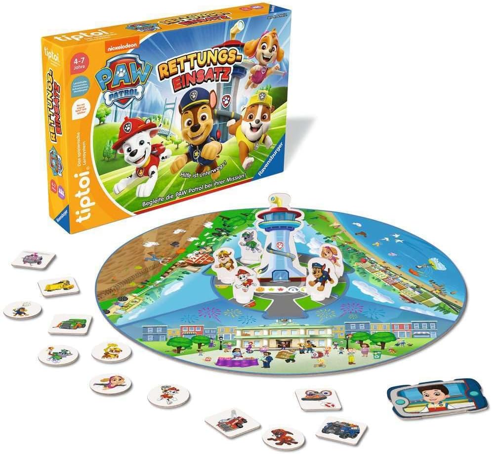 Thumbnail 1 de Ravensburger tiptoi 00202 PAW Patrol-spel met coöperatieve reddingsmissies